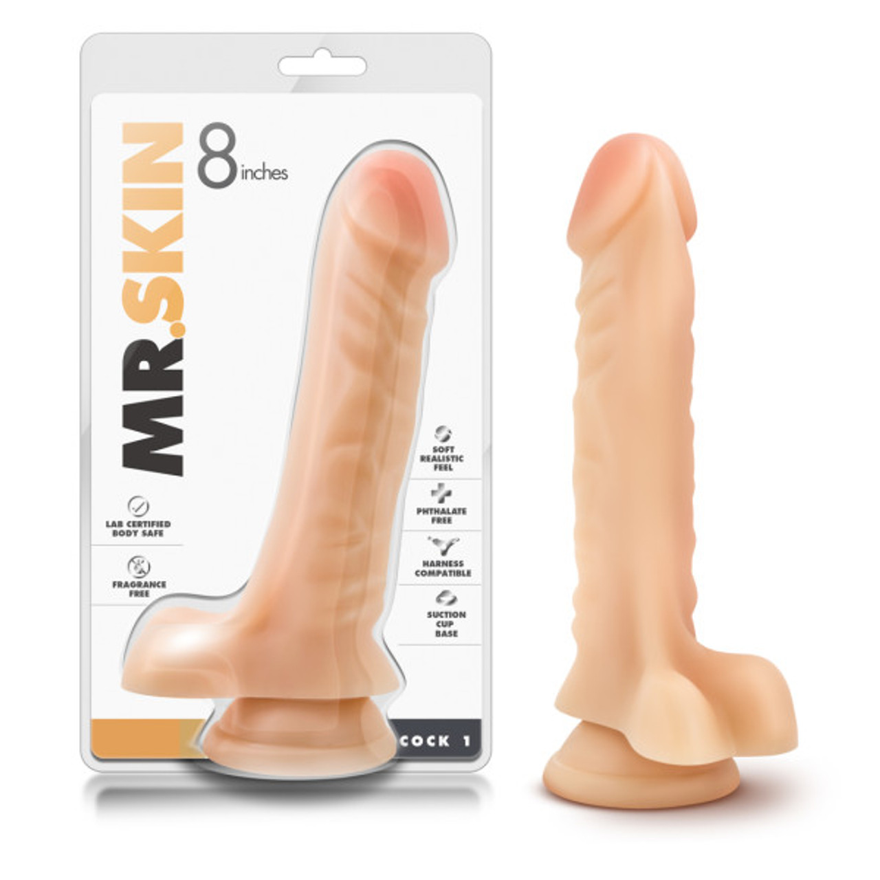 Dr.Skin realistični dildo u boji kože  330481